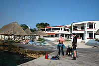 Buceo de playa en Scuba Club Cozumel